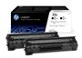 HP 35A Black Toner Cartridge Twin Pack - (CB435AD)