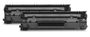HP 78A Black Toner Cartridge Twin Pack (CE278AD)
