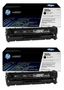 HP 305X High Capacity Black Toner Cartridge Twin Pack - (CE410XD)