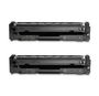 HP 201X High Capacity Black Twin Pack (CF400XD)