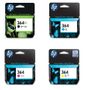 HP 364XL / HP 364 Black 3 Colour Ink Cartridge Multipack (C2P80AE)