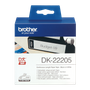 Brother DK-22205 Black On White 62mm x 30.48m Strong Adhesive Continuous Tape Paper (DK22205 Tape)