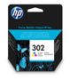 HP 302 Tri-Colour Ink Cartridge - (F6U65AE)