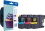 Brother LC123 3 Colour Ink Cartridge Multipack
