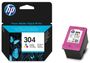 HP 304 Tri-Colour Ink Cartridge - (N9K05AE)