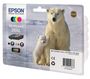 Epson 26XL 4 Colour High Capacity Ink Cartridge Multipack - (T2636 Polar Bear)