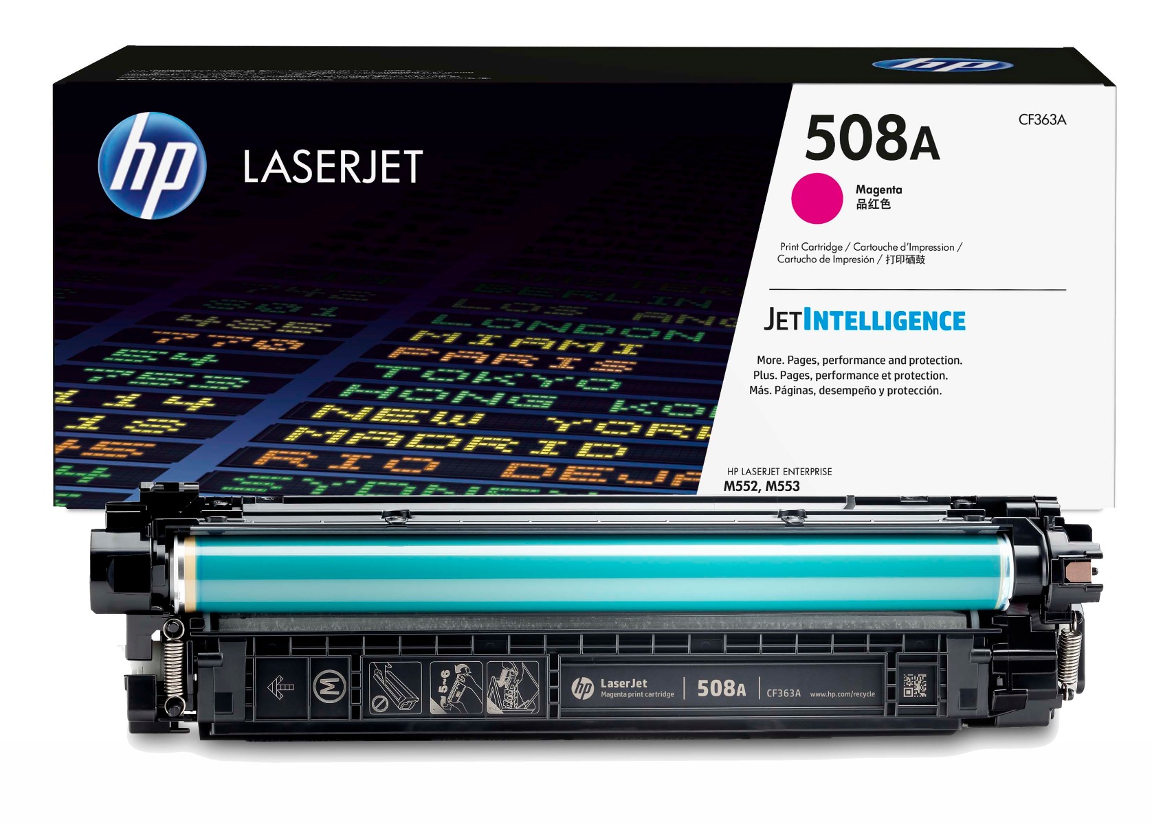 HP CF363A Toner Cartridge - Magenta HP 508A Printer Cartridge