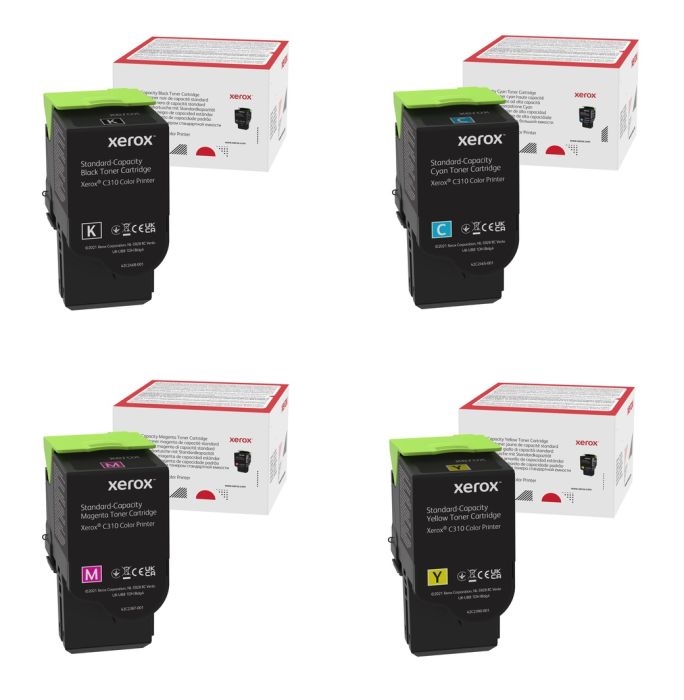 Xerox 006R0435 4 Colour Toner Cartridge Multipack