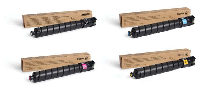 Xerox 106R04 White & 3 Colour Toner Cartridge Multipack