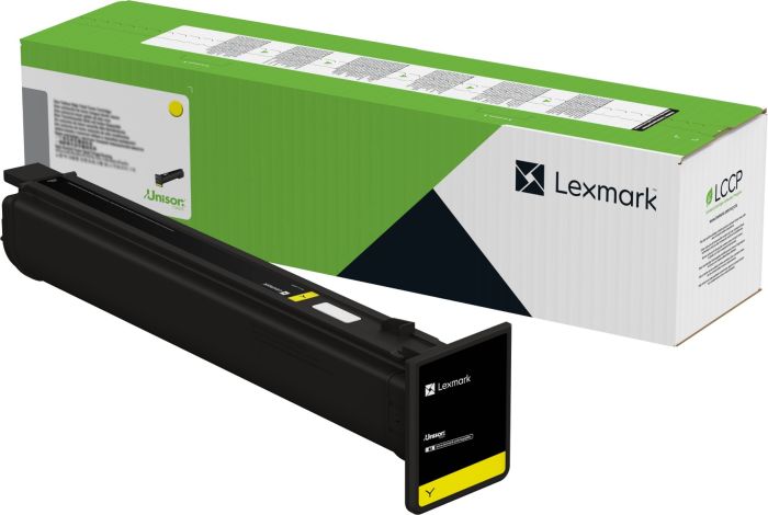 Lexmark 77L20Y0 Yellow Return Programme Toner Cartridge