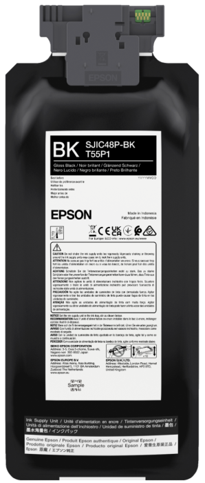 Epson SJIC48P-BK Black Ink Cartridge - (C13T55P140)