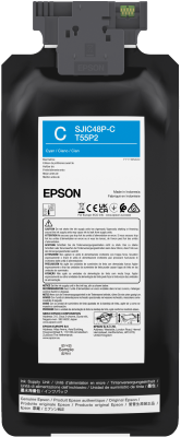 Epson SJIC48P-C Cyan Ink Cartridge - (C13T55P240)