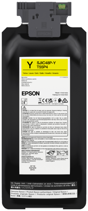 Epson SJIC48P-Y Yellow Ink Cartridge - (C13T55P440)