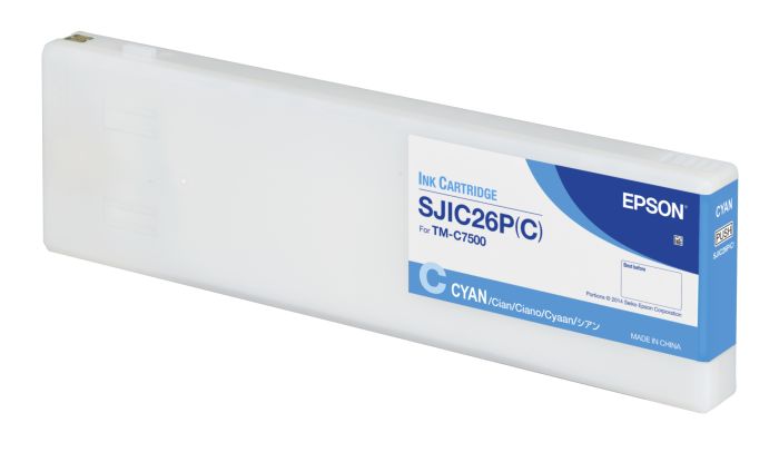 Epson SJIC26P(C) Cyan Ink Cartridge - (C33S020619)