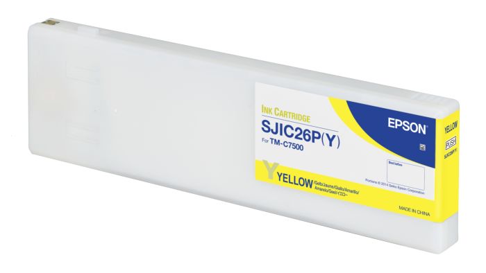 Epson SJIC26P(Y) Yellow Ink Cartridge - (C33S020621)