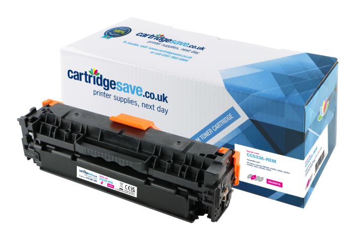 Compatible HP 304A Magenta Toner Cartridge - (CC533A)