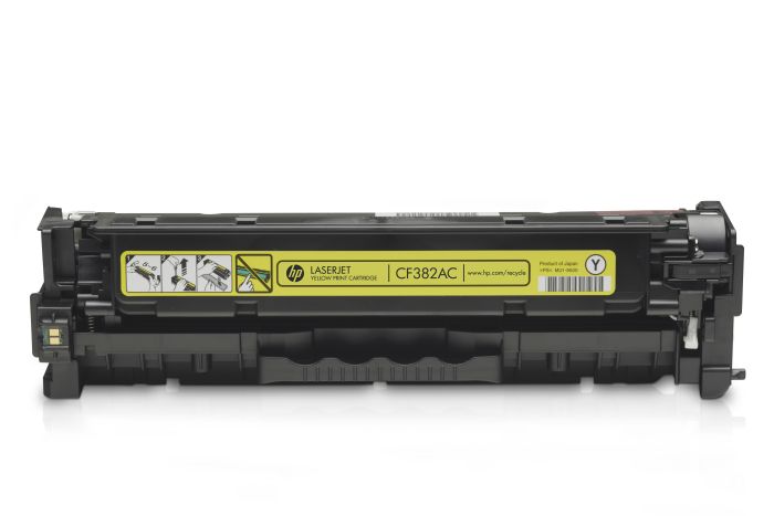 HP 312A Yellow Toner Cartridge - (CF382A)