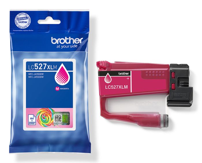 High Capacity Brother Magenta LC527XLM Ink Cartridge