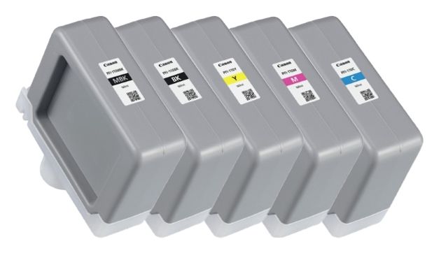 Canon PFI-110 5 Colour Ink Cartridge Multipack