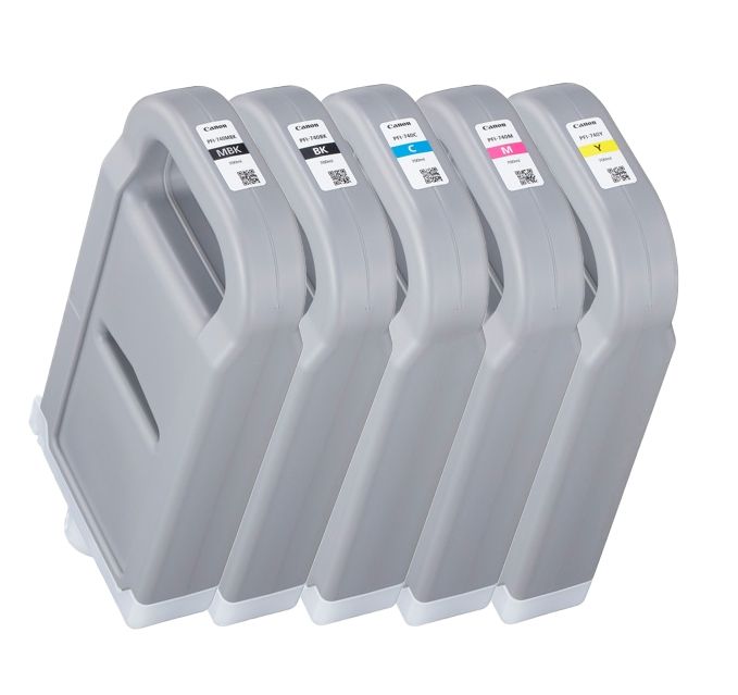 Canon PFI-740 5 Colour Ink Cartridge Multipack