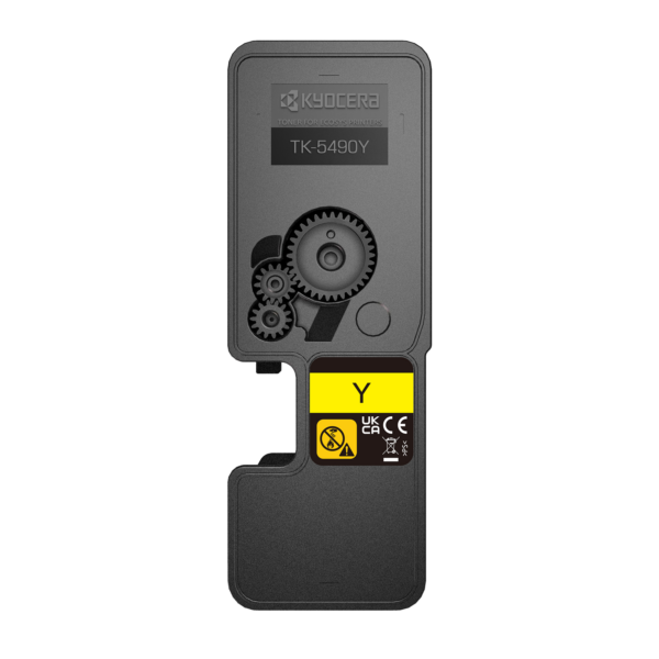 Kyocera TK-5490Y High Capacity Yellow Toner Cartridge - (1T0C22ANL1)