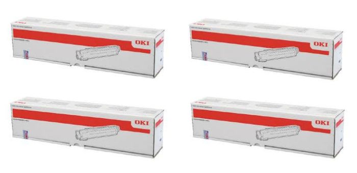 OKI 013333 4 Colour Toner Cartridge Multipack
