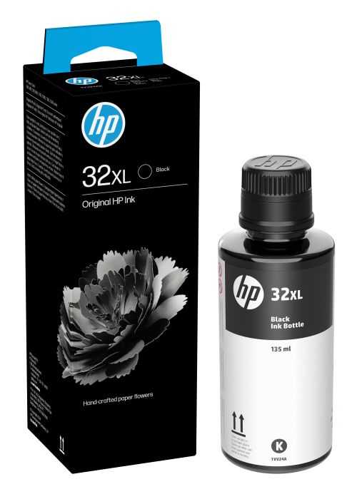 HP 32XL Black Ink Bottle - (1VV24AE)