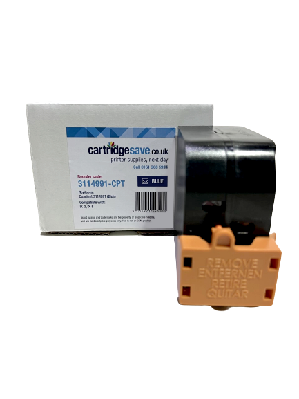 Compatible Quadient 3114991 Blue Ink Cartridge