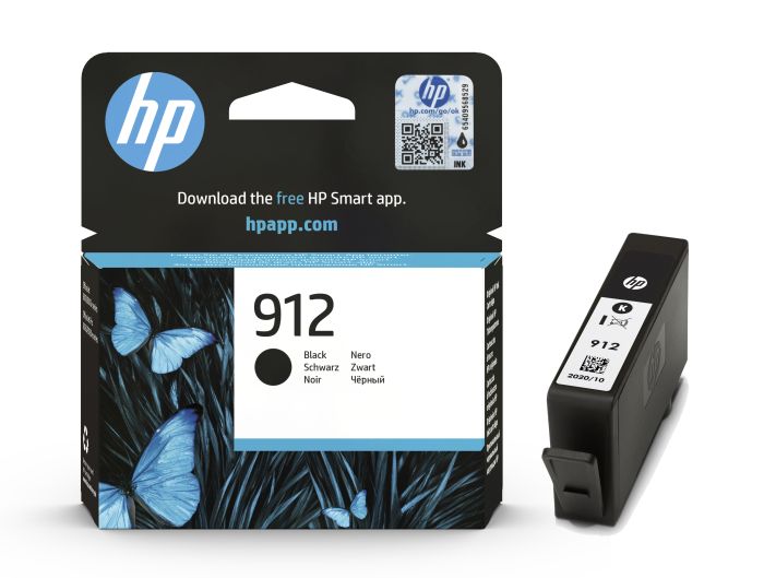 HP 912 Black Ink Cartridge - (3YL80AE)