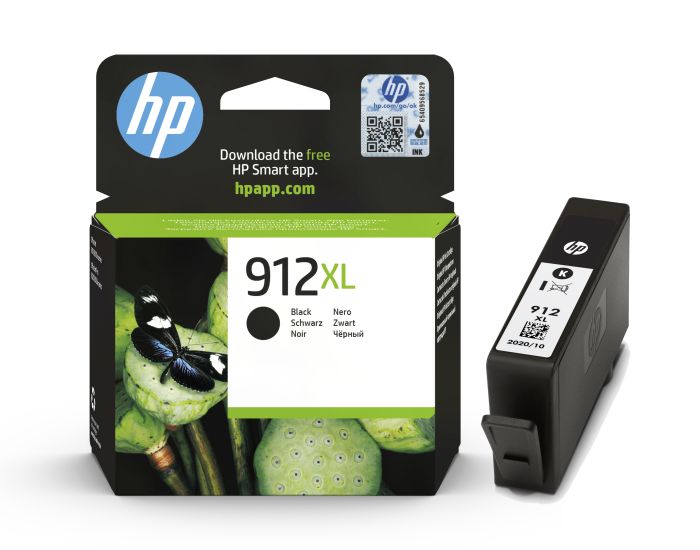 HP 912XL High Capacity Black Ink Cartridge - (3YL84AE)