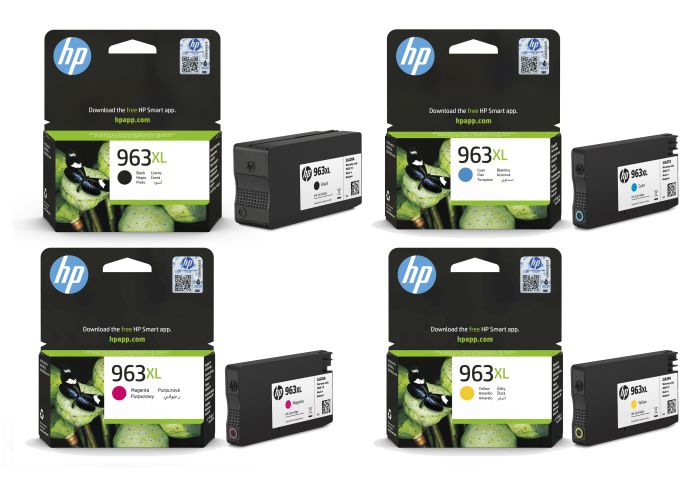 HP 963XL 4 Colour High Capacity Ink Cartridge Multipack (3YP35AE)