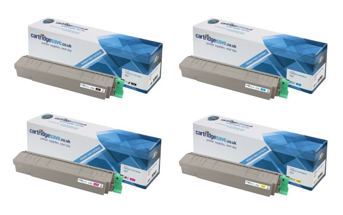 Compatible OKI 4405925 4 Colour Toner Cartridge High Capacity Multipack