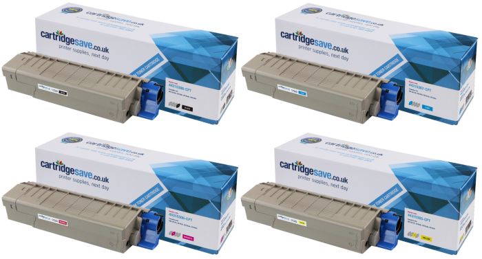 Compatible Oki 4431530 4 Colour Toner Cartridge Multipack