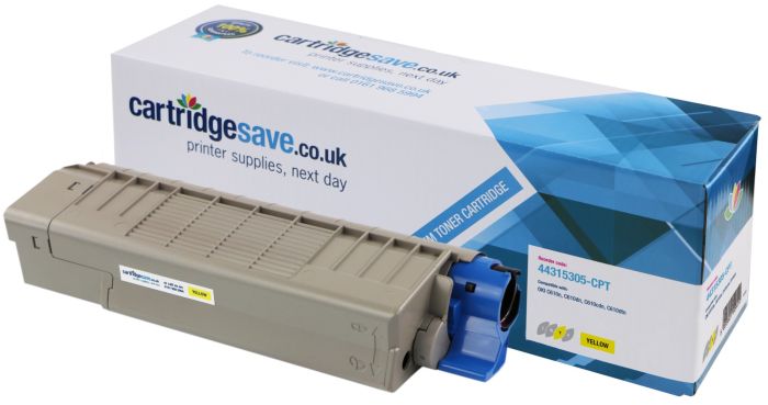 Compatible Oki 44315305 Yellow Toner Cartridge