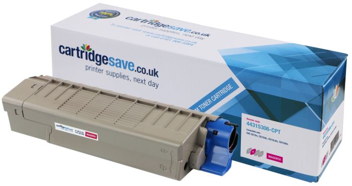 Compatible Oki 44315306 Magenta Toner Cartridge