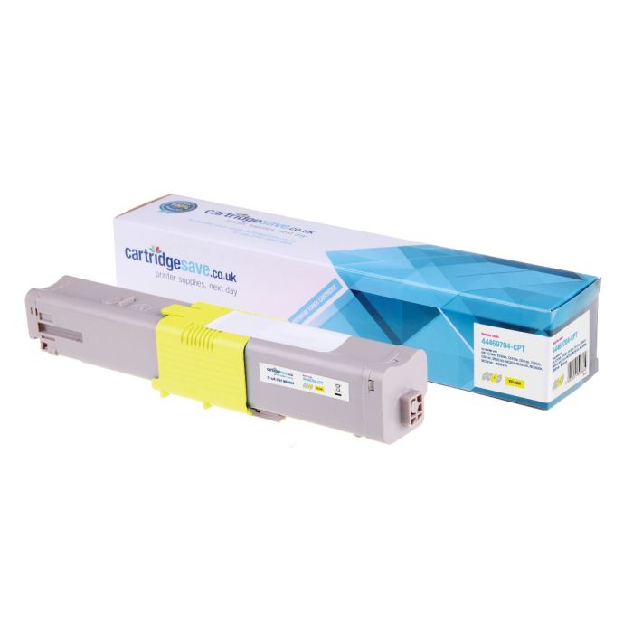 Compatible Oki 44469704 Yellow Toner Cartridge