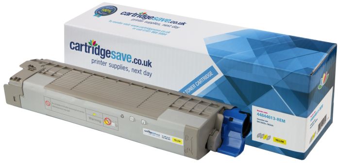 Compatible OKI 44844613 Yellow Toner Cartridge