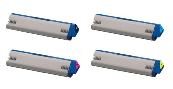 Oki 455365 4 Colour Toner Cartridge Multipack