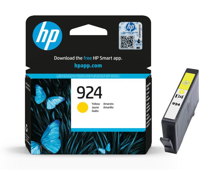 HP 924 Yellow Ink Cartridge - (4K0U5NE)