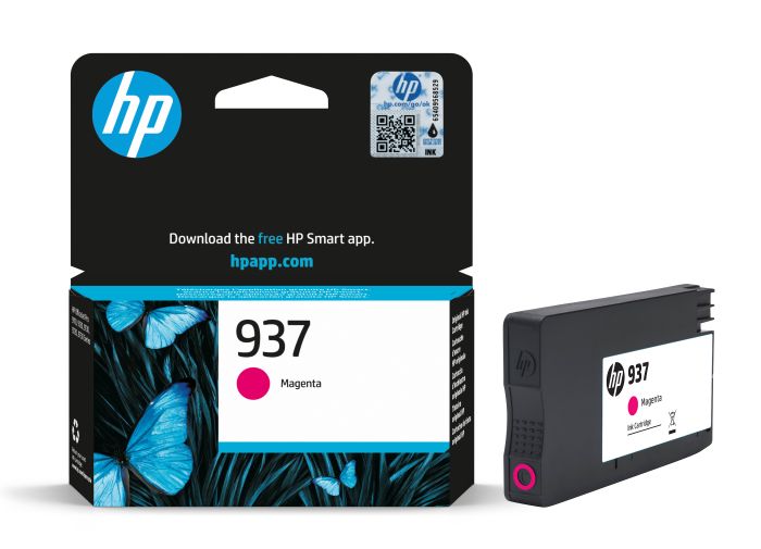 HP 937 Magenta Ink Cartridge - (4S6W3NE)