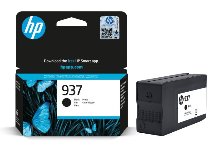 HP 937 Black Ink Cartridge - (4S6W5NE)