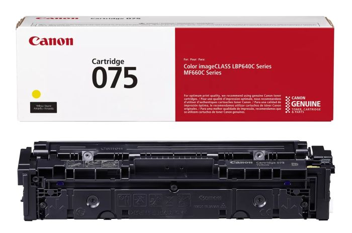 Canon 6362C002 Yellow Toner Cartridge - (075Y)