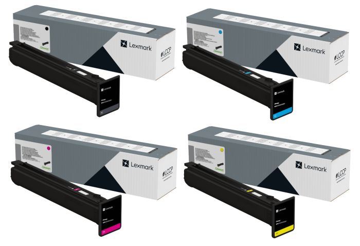 Lexmark 79L0H 4 Colour Toner Cartridge Multipack