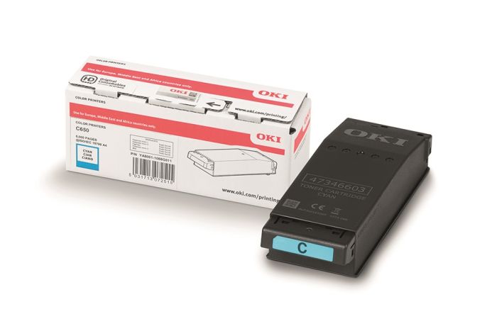Oki 09006127 Cyan Toner Cartridge - (09006127)
