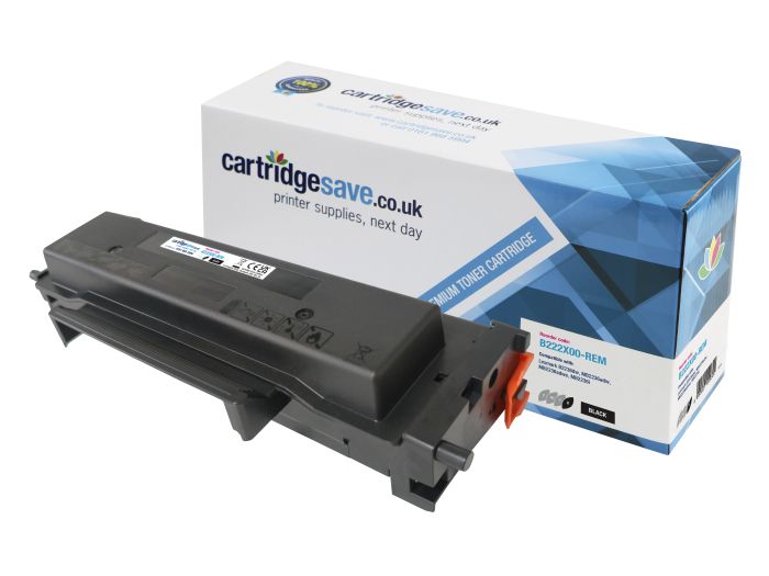 Compatible Lexmark B222X00 Extra High Capacity Black Toner Cartridge
