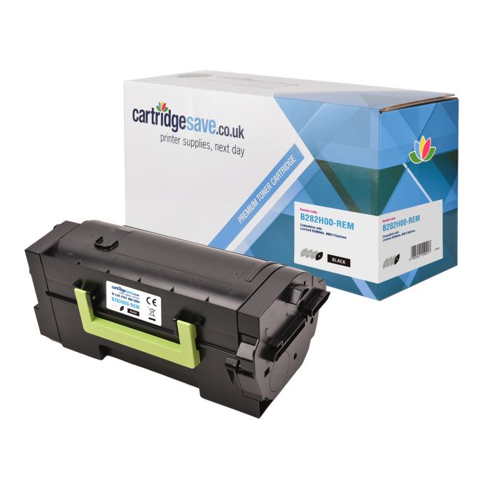 Compatible Lexmark B282H00 High Capacity Black Toner Cartridge