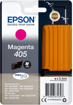 Epson 405 Magenta Ink Cartridge - (C13T05G34010 Suitcase)