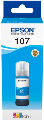 Epson 107 Cyan Ink Bottle - (C13T09B240)
