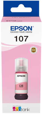 Epson 107 Light Magenta Ink Bottle - (C13T09B640)