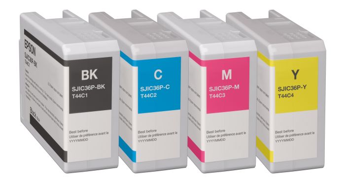 Epson SJIC36P 4 Colour Ink Cartridge Multipack - (C13T44C140/240/340/440)